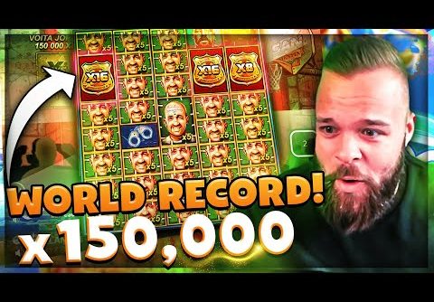 Streamer WORLD RECORD SUPER WIN x150.000 on San Quentin Slot – TOP 10 BEST WINS OF THE WEEK !