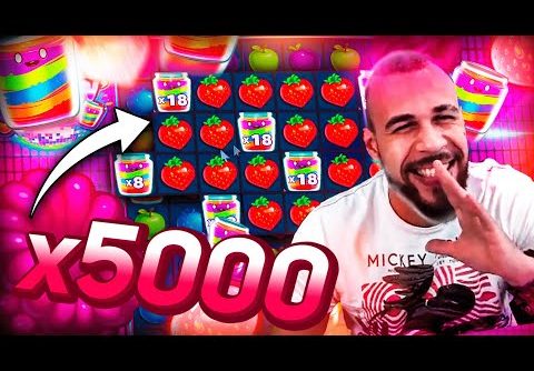 Streamer NEW WORLD RECORD BIG WIN x5000 on Jammin Jar’s Slot – TOP 10 BEST WINS OF THE WEEK !