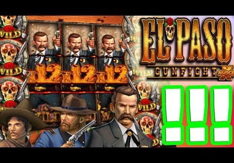 My Biggest Win on El Paso Gunfight 🔥 (NEW SLOT) ULTRA MEGA BIG WIN €4.000 BONUS BUYS 😱 MUST SEE‼️