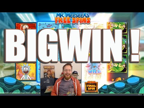 New Rick&Morty slot BIG WIN!!