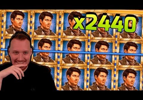 SUPER WIN! Streamer win x2240 in Book Of Dead Slot! BIGGEST WINS OF THE WEEK! #30