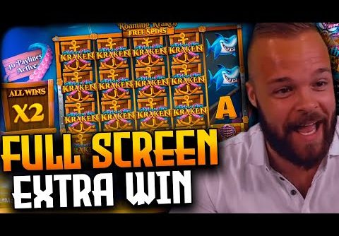 Streamer Full Screen win x1000 on RELEASE THE KRAKEN slot – Top 5 Biggest Wins of week