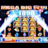 MEGA BIG WIN! The King and the Sword Bonus Win WMS Slot Machine