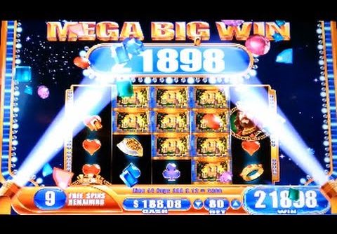 MEGA BIG WIN! The King and the Sword Bonus Win WMS Slot Machine
