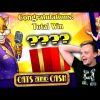 Why to play the 1-Line Strategy on Cats and Cash Slot (SUPER BIG WIN!!)