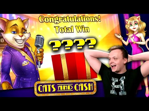 Why to play the 1-Line Strategy on Cats and Cash Slot (SUPER BIG WIN!!)