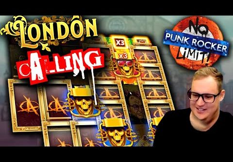 MEGA BIG WIN on Punk Rocker Slot!