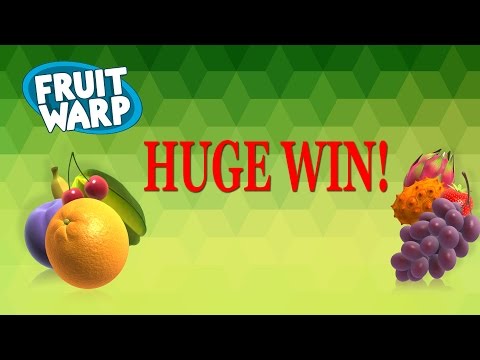 HUGE WIN on Fruit Warp Slot – £5 Bet!