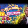 ClassyBeef New Record Win 100.000€ on  FRUIT PARTY Slot  – TOP 5 Biggest wins of the week