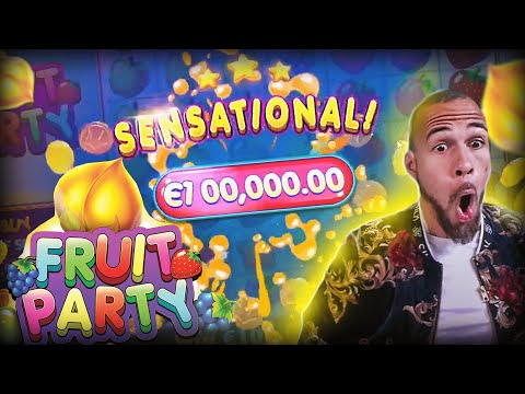 ClassyBeef New Record Win 100.000€ on  FRUIT PARTY Slot  – TOP 5 Biggest wins of the week