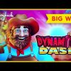 GREAT SURPRISE! All Aboard Dynamite Dash Slot – BIG WIN BONUS!