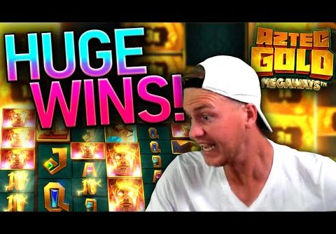 SUPER HOT Aztec Gold Megaways Slot! (Big Wins)