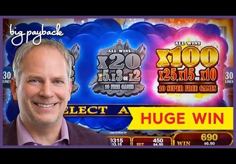 SUPER FREE GAMES, YES!! Lamp of Destiny Slot – HUGE WIN BONUS!