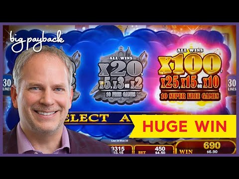 SUPER FREE GAMES, YES!! Lamp of Destiny Slot – HUGE WIN BONUS!