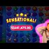 SUPER RECORD INSANE WIN! Streamer Big Win on Fruit Party Slot! BIGGEST WINS OF THE WEEK! #76