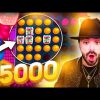 ROSHTEIN New Record Win 100.000€ on Jammin Jars Slot (x5000) – TOP 5 Mega wins of the week