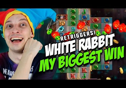 MY BIGGEST WIN on WHITE RABBIT SLOT – FINALLY, RETRIGGERS!