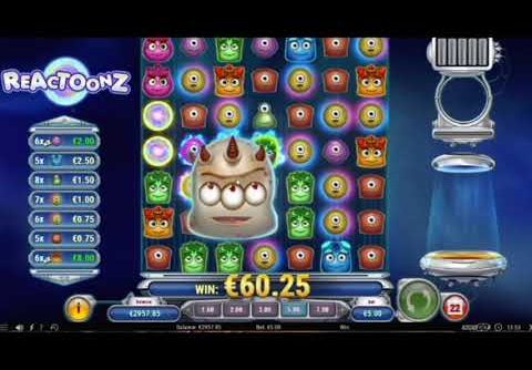 MEGA BIG WIN on Reactoonz slot | Best wins of the week casino