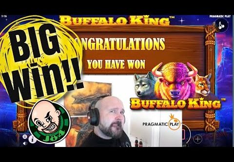 Buffalo King Slot Gives a Big Win!!