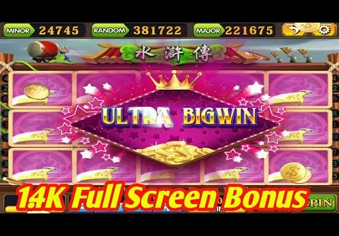 Ultra bigwin 1.4K (Full screen bonus) Water Margin Slot game ll Mega888 (SGP)