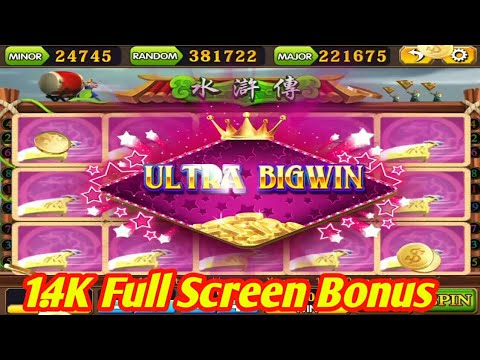 Ultra bigwin 1.4K (Full screen bonus) Water Margin Slot game ll Mega888 (SGP)