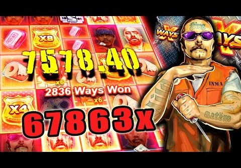 SAN QUENTIN xWAYS SLOT – 67863x WIN!