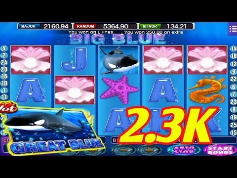 $$$ 2.3K Great blue slot mega bigwin ll Mega888 ll Free game ll SGP