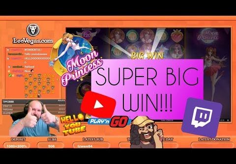 Super Big Win From Moon Princess Slot!!