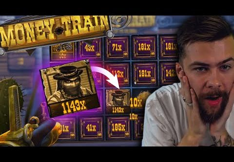 New Huge Win x3200 on Money Train slot- TOP 5 STREAMERS BIGGEST WINS OF THE WEEK