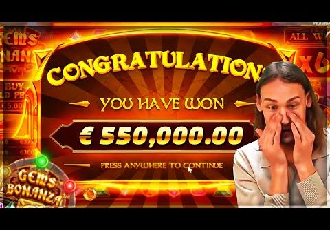 EXTRA MEGA SUPER WIN on Gems Bonanza slot – Casino Slots Big Wins