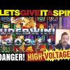 Big Win in Danger! High Voltage slot machine