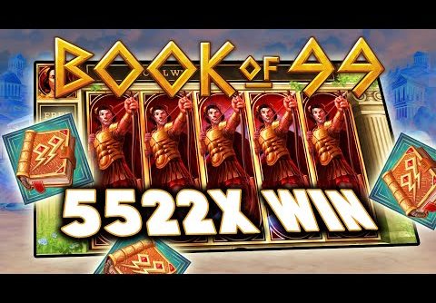 BOOK OF 99 📕 📕 📕 5,522x MEGA WIN!