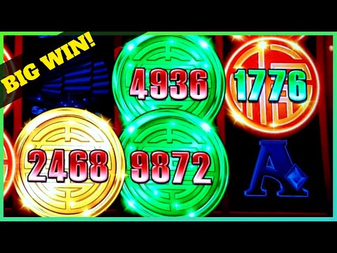 BIG WIN on Rising Fortunes! Both Bonuses!