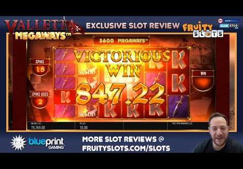 VALLETTA MEGAWAYS – EXCLUSIVE NEW SLOT REVIEW