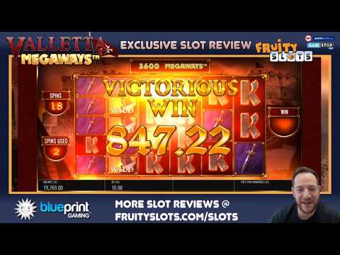 VALLETTA MEGAWAYS – EXCLUSIVE NEW SLOT REVIEW