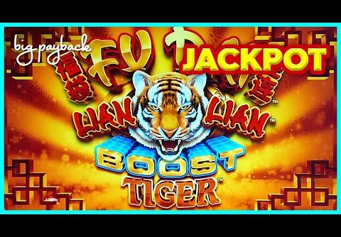 JACKPOT HANDPAY! Fu Dai Lian Lian Boost Tiger Slot – AWESOME NEW GAME!