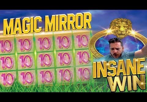 MAGIC MIRROR DELUXE SLOT PAYS A MASSIVE WIN!