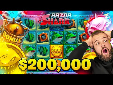 $200,000+ on Razor Shark (1000x Coin) 😱 Biggest Wins Of The Week 21