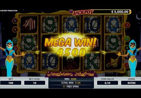 Arabian Nights Video Slot: Win Free Spins and Mega Win