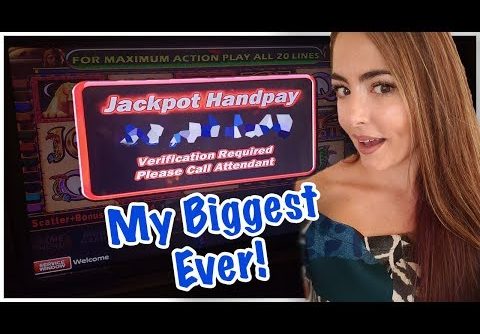 My BIGGEST HANDPAY EVER on Cleopatra 2!! MASSIVE Slot Jackpot Handpay!