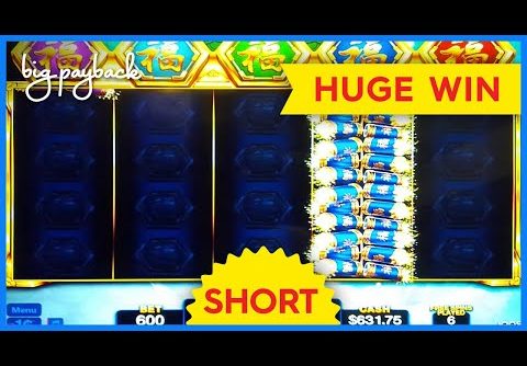 MEGA PROGRESSIVE! Sacred Dragon Slot – HUGE WIN! #Shorts