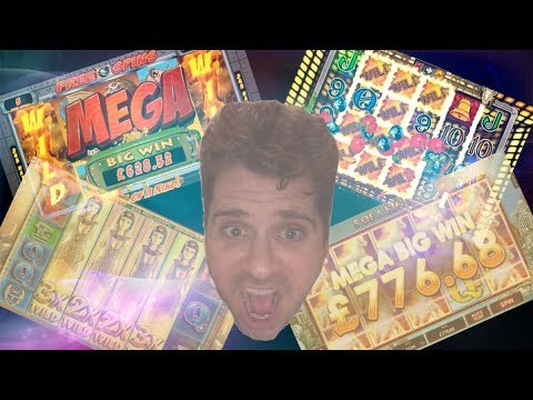 MASSIVE £3,000+ IN 4 SLOT BONUSES !!! MEGA SLOT WINS COMPILATION (jamie)