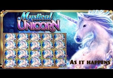 MYSTICAL UNICORN Slot machine AMAZING BONUS WIN (Full screen #14)