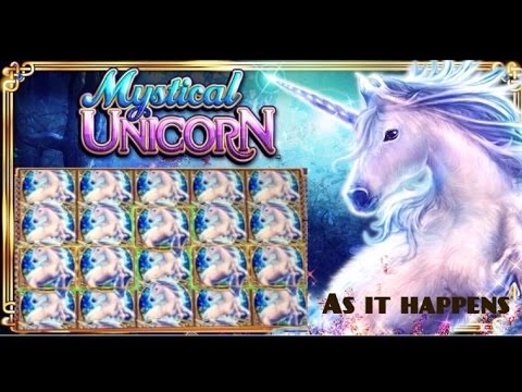 MYSTICAL UNICORN Slot machine AMAZING BONUS WIN (Full screen #14)