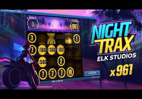 х961 Night Trax (ELK Studios) Online Slot. EPIC BIG WIN