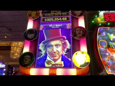 HUGE WIN! Old school Willy Wonka 3 Reel Slot Machine at Cosmopolitan Las Vegas