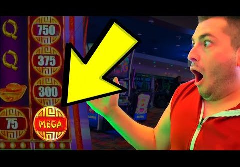 I LAND The MEGA COIN On CASH FALLS Slot Machine!