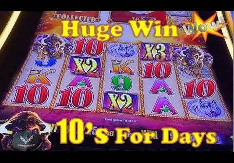 Buffalo Gold | Huge Win Session | Crazy Bonus Line Hit