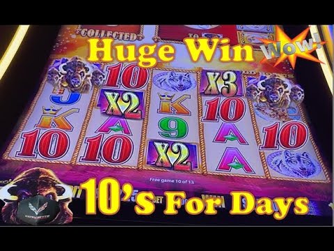 Buffalo Gold | Huge Win Session | Crazy Bonus Line Hit