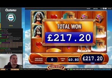 MEGA BIG WIN On Kronos Slot – £0.80 Bet